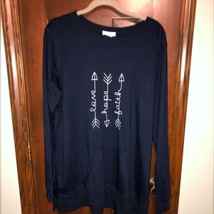 Love Hope Faith Long Sleeve